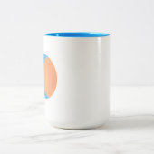 月及び日曜日PopArtCultureのマグ ツートーンマグカップ (中央)