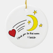 月及び背部に セラミックオーナメント (裏面)