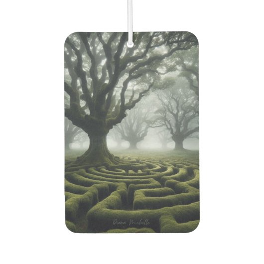 月収穫 – 迷路 カーエアーフレッシュナー (正面)