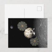 月周回軌道オリオン宇宙船 ポストカード (正面/裏面)