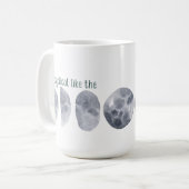 月周期 コーヒーマグカップ (正面左)