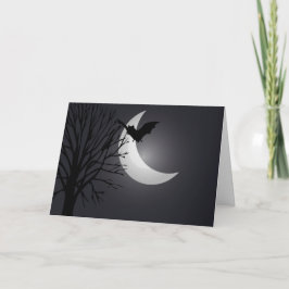 月夜のハッピーハローウィン カード
