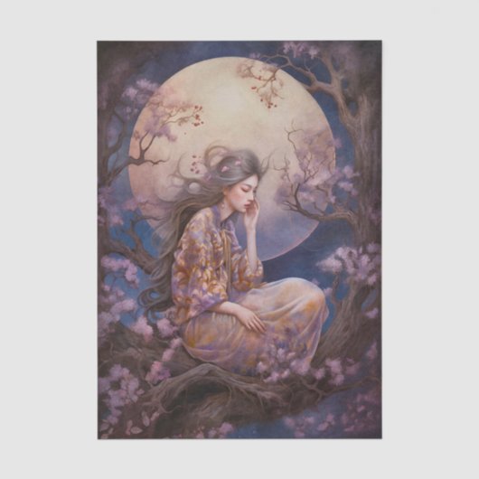 月夜の幻想乙女 薄葉紙 (正面)