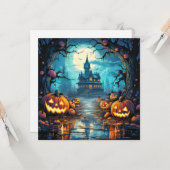 月夜の幽霊屋敷 カード (正面/裏面インサイチュ)