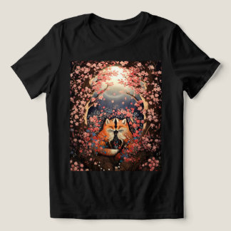 月夜の狐たち トライブレンドTシャツ