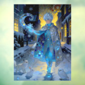 月夜の霜のメイカー - 冬の肖像 ウィンドウサイン (シート3)