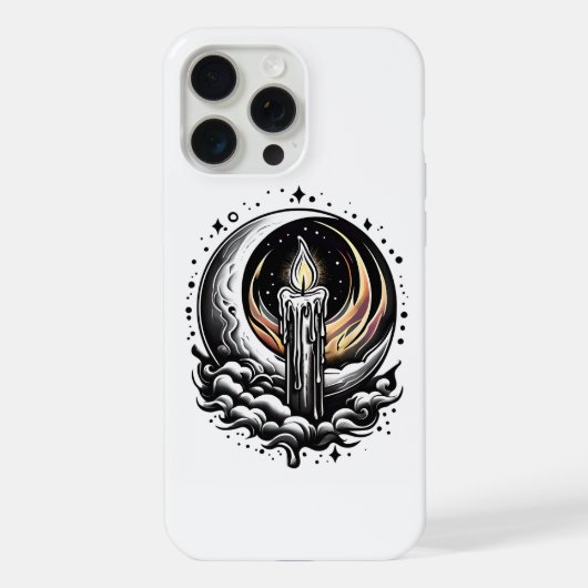 月夜の魔法 iPhoneケース (裏面)