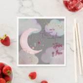 月夜空子供の誕生日 スタンダードランチョンナプキン (インサイチュ)