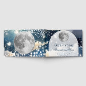 月夜空結婚の ゲストブック (全面)