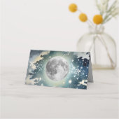 月夜空結婚の プレイスカード (裏面)