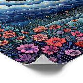 月夜空 ポスター (角)