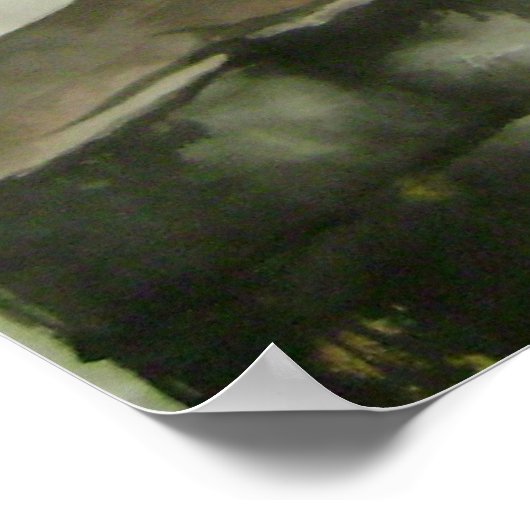 月夜 ポスター (角)