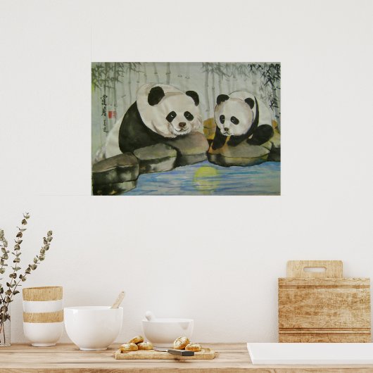 月夜 ポスター (キッチン)