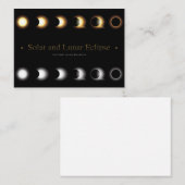 月太陽の食 エンクロージャーカード (正面/裏面)