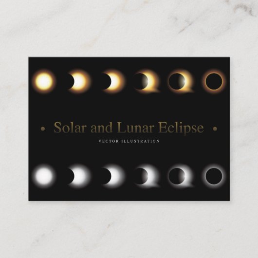 月太陽の食 エンクロージャーカード (正面)