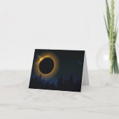 月太陽の食 招待状 (正面)