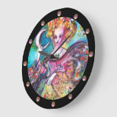 月失ったの女 ラージ壁時計 (傾斜)