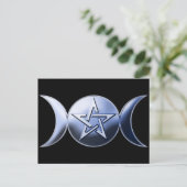 月女神はがき ポストカード (スタンド正面)