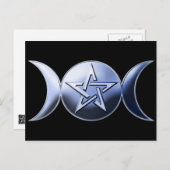 月女神はがき ポストカード (正面/裏面)