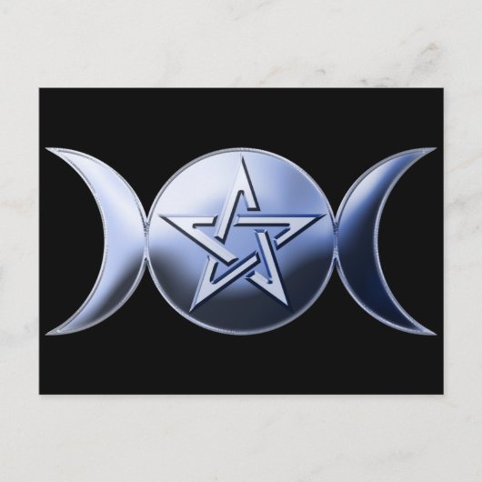 月女神はがき ポストカード (正面)