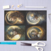 月女神コラージュ 薄葉紙 (クラフト)