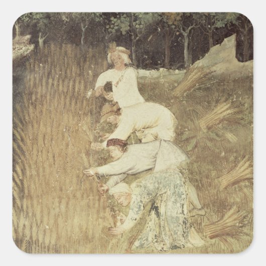 月威厳がある スクエアシール (正面)