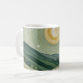 月子板 コーヒーマグカップ (正面左)