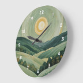 月子板 ラージ壁時計 (傾斜)