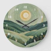 月子板 ラージ壁時計 (正面)