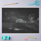 月宇宙ティッシュペーパー 薄葉紙 (クラフト)