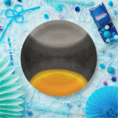 月小惑星サン銀河系誕生日 ペーパープレート (パーティー)