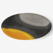 月小惑星サン銀河系誕生日 ペーパープレート (アングル)