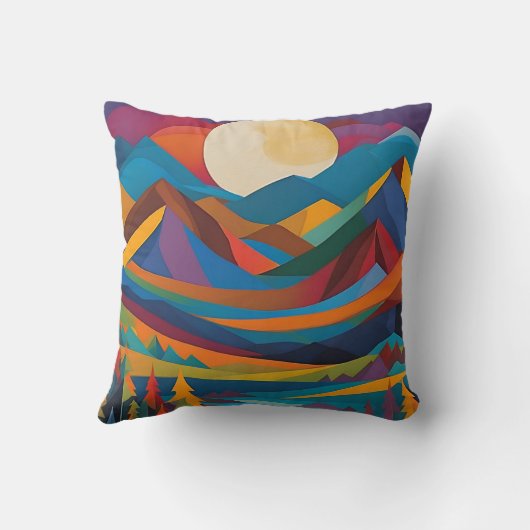 月山樹 クッション (裏面)