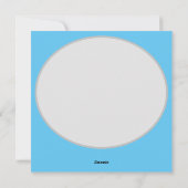 月年賀状イン広東語中国の シーズンカード (裏面)