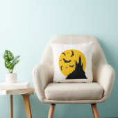 月幽霊のよく出るとこうもりのある城 クッション (椅子)