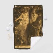 月幽霊のよく出る光の守護者 ゴルフタオル (インサイチュ)