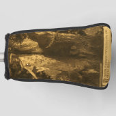 月幽霊のよく出る光の守護者 ゴルフヘッドカバー (正面)