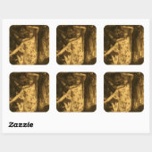 月幽霊のよく出る光の守護者 スクエアシール (シート)