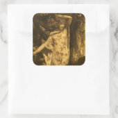 月幽霊のよく出る光の守護者 スクエアシール (バッグ)