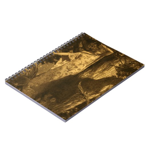 月幽霊のよく出る光の守護者 ノートブック (左側)