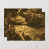 月幽霊のよく出る光の守護者 ポストカード (正面/裏面)