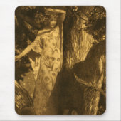 月幽霊のよく出る光の守護者 マウスパッド (正面)