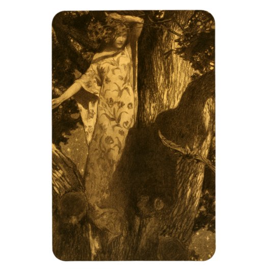 月幽霊のよく出る光の守護者 マグネット (縦)