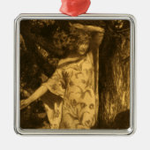 月幽霊のよく出る光の守護者 メタルオーナメント (正面)