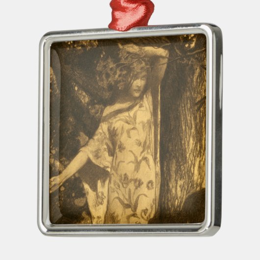 月幽霊のよく出る光の守護者 メタルオーナメント (左)