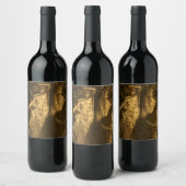 月幽霊のよく出る光の守護者 ワインラベル (ボトル)