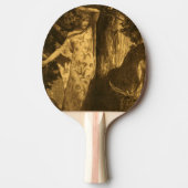月幽霊のよく出る光の守護者 卓球ラケット (正面)