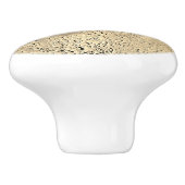 月引出しプルドレッサーキャビネットノブ セラミックノブ (側面)