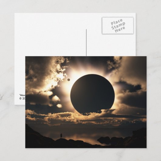 月影はがき ポストカード (正面/裏面)
