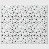 月後を追包み紙 ラッピングペーパー (フラット)